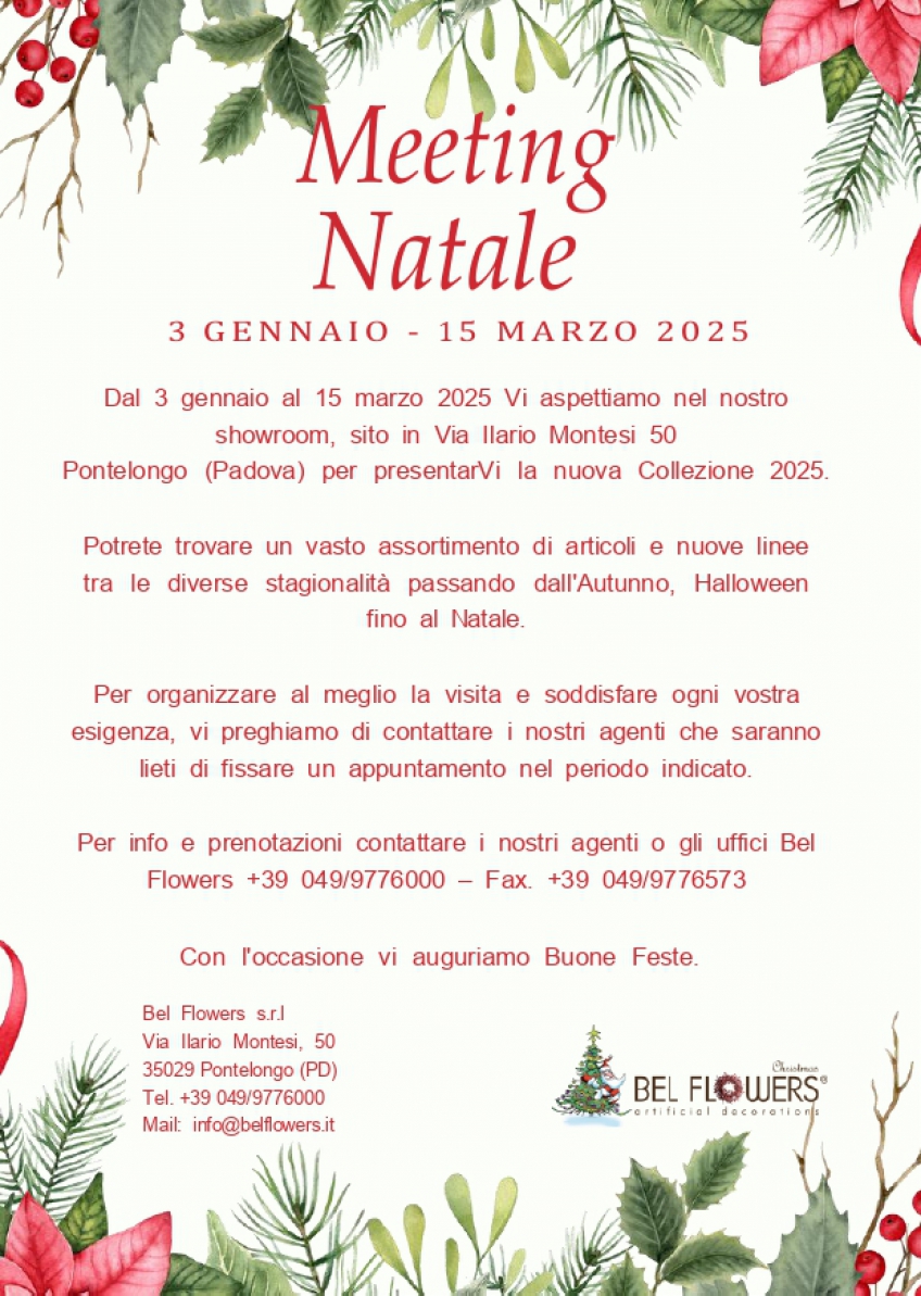 MEETING NATALE 2025