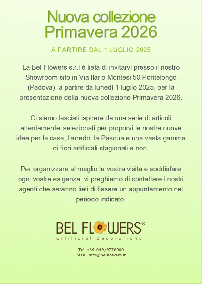MEETING PRIMAVERA DAL 01 LUGLIO 2025